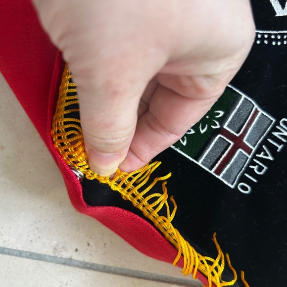 Moose Jaw Sask, Provincial Coats of Arms Throw Pillow Cover or Wall Tapestry - Picture 2 of 5